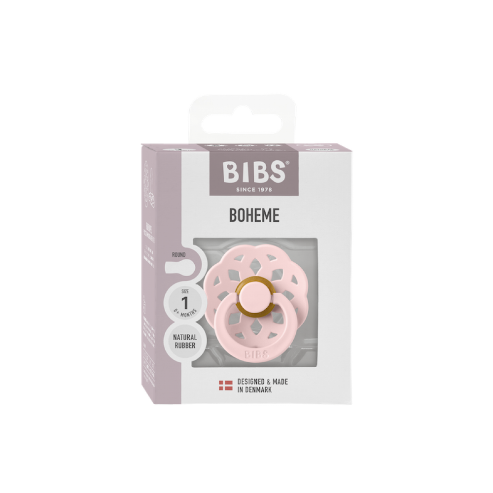1 бр. Биберон BIBS Boheme, Blossom, 0-6 месеца
