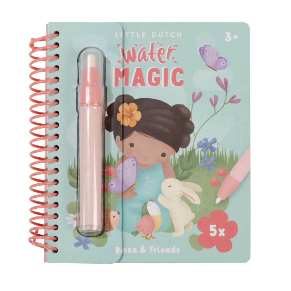 Книжка за Оцветяване с Вода Rosa Little Dutch