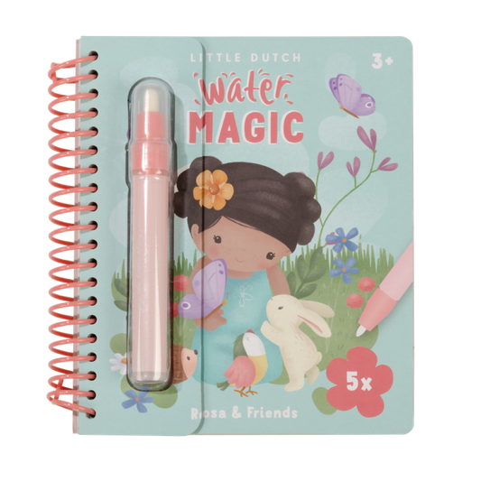 Книжка за Оцветяване с Вода Rosa Little Dutch