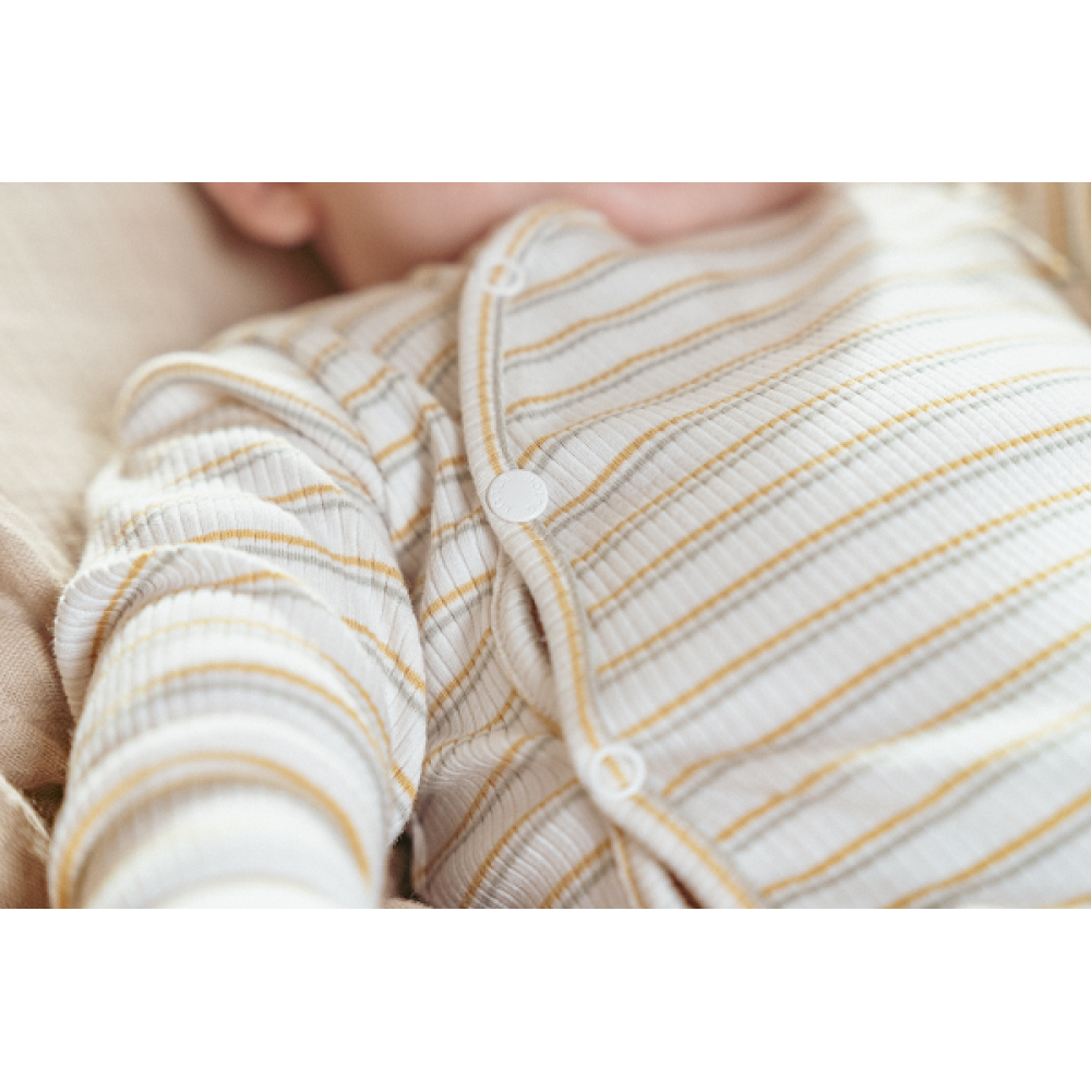 Ромпър "Прегърни ме" Multi Stripe Little Dutch