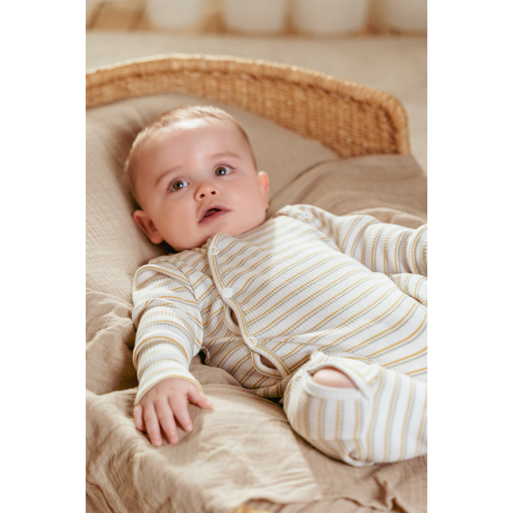 Ромпър "Прегърни ме" Multi Stripe Little Dutch