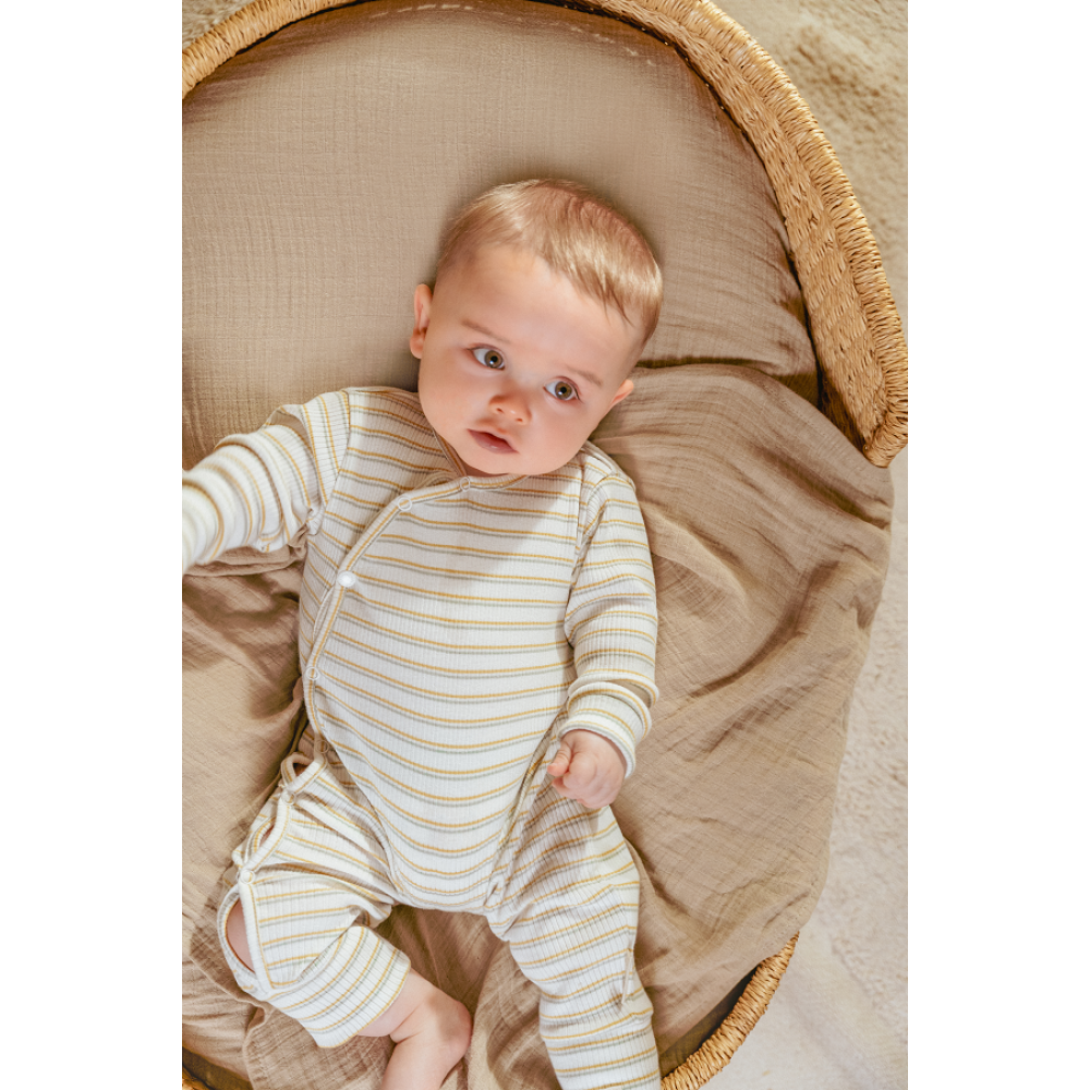 Ромпър "Прегърни ме" Multi Stripe Little Dutch