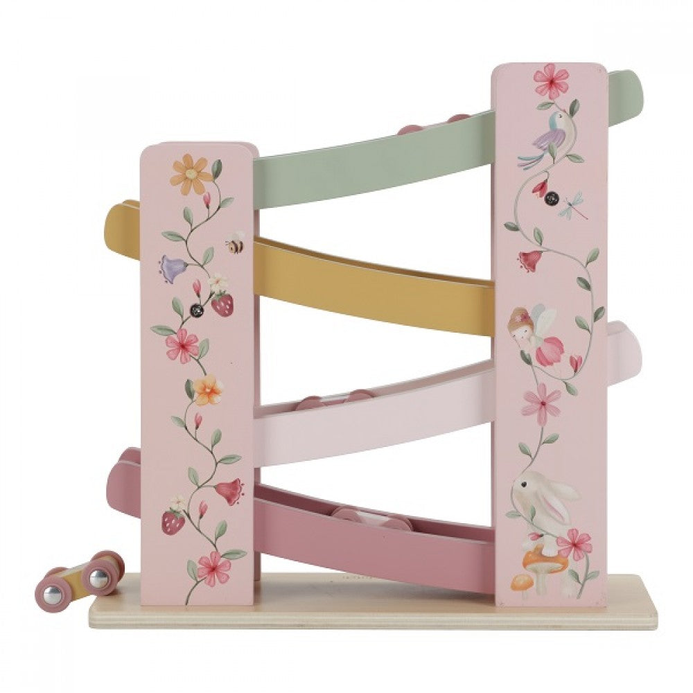 Дървена Писта с 4 Колички Fairy Garden Little Dutch
