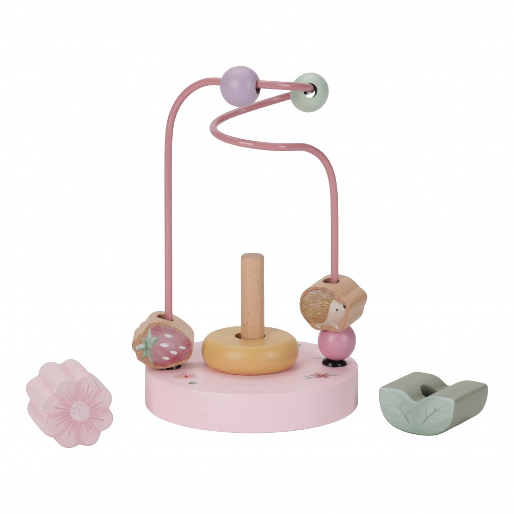 Малка Дървена Спирала Лабиринт Fairy Garden Little Dutch