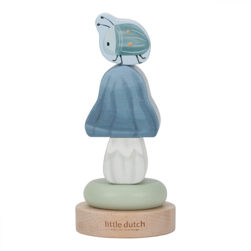 Подаръчна Кутия с Дървени Играчки за Бебе Forest Friends Little Dutch