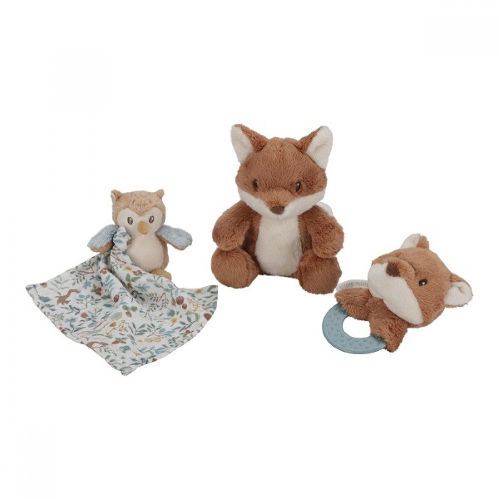 Подаръчна Кутия с Меки Играчки за Бебе Forest Friends Little Dutch