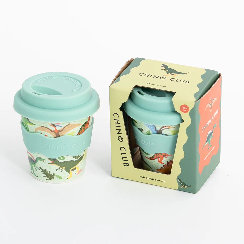 Бамбукова чаша Chino Club 120ml Dinosaur