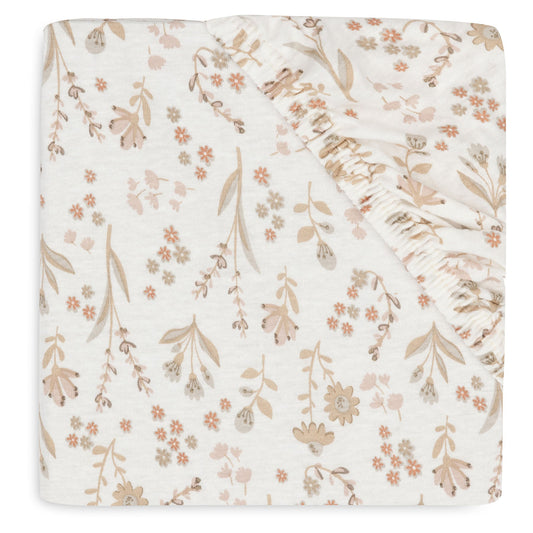 Детски Чаршаф с Ластик 60х120см Jollein Bloomy