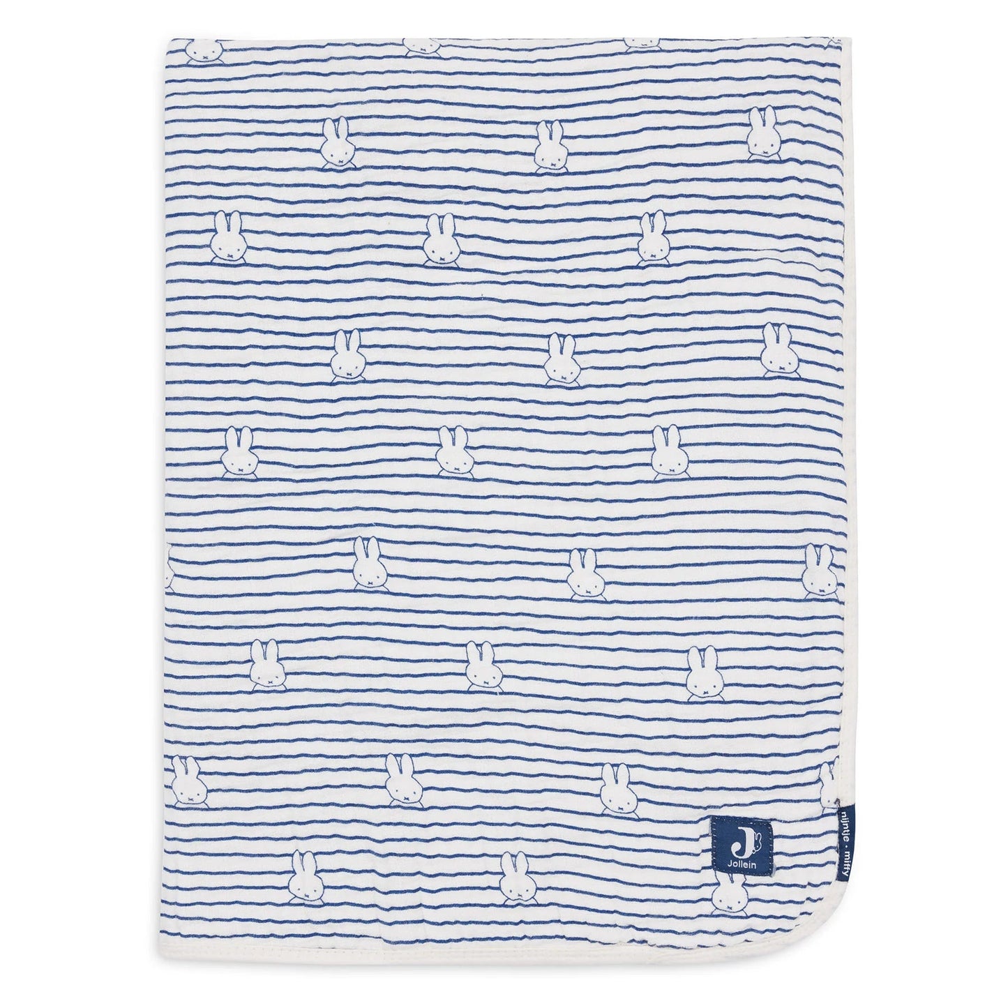 Муселиново одеяло 75x100см Jollein Miffy Navy