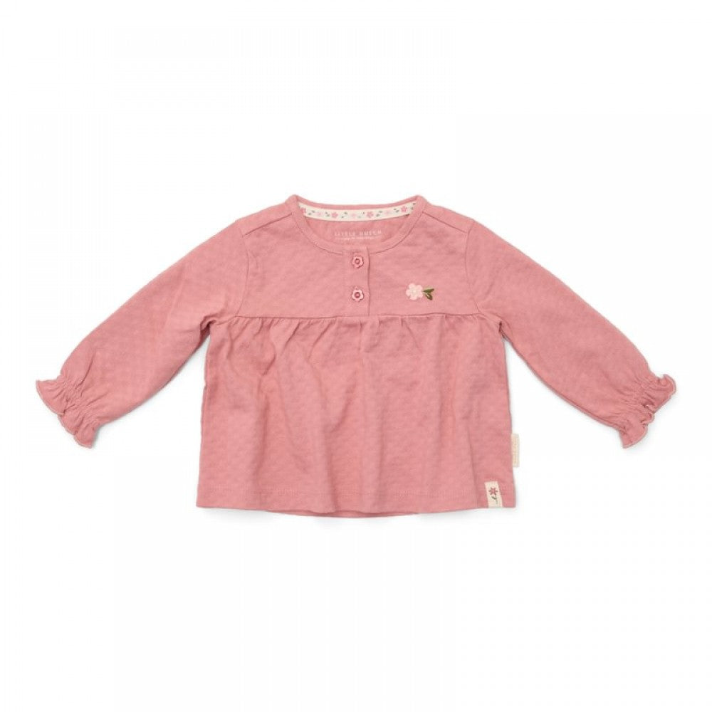 Бебешка Туника с Дълъг Ръкав Pink Blush