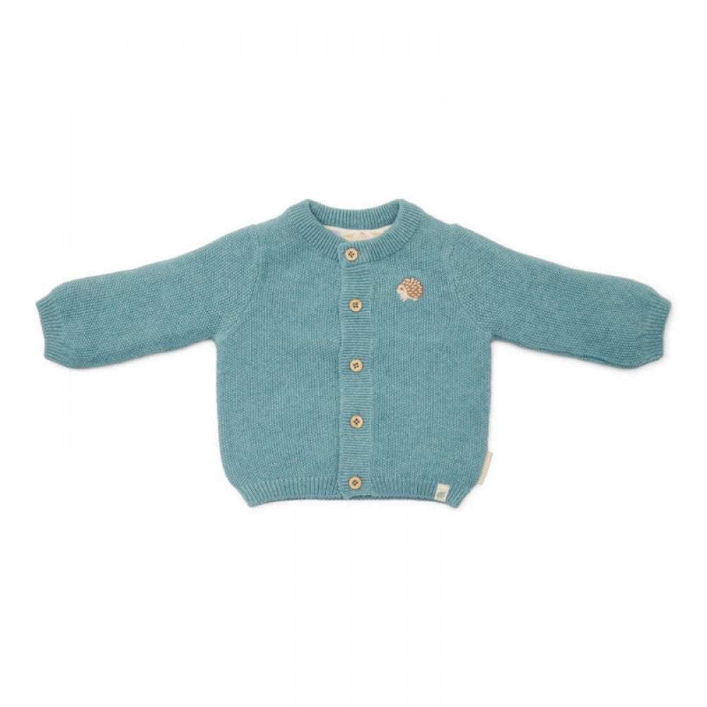 Бебешка Плетена Жилетка Baby Blue Little Dutch