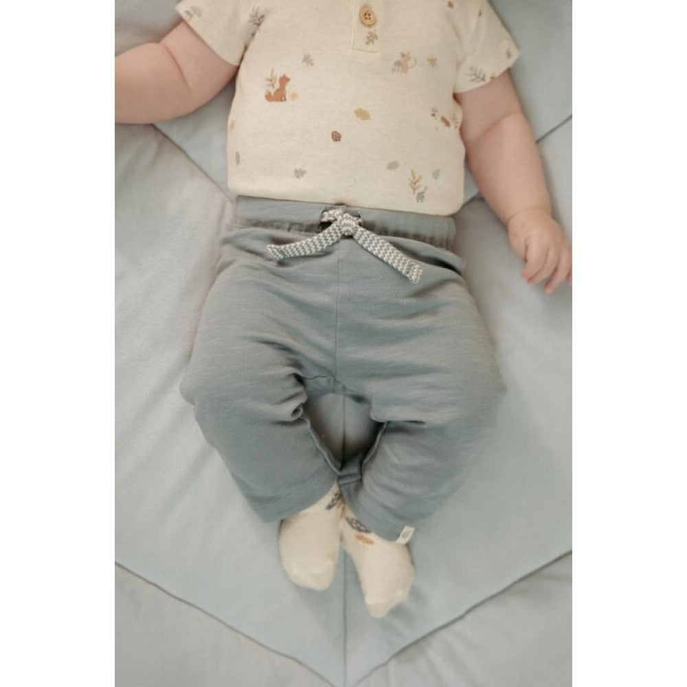 Бебешки Панталон с Връзка Stone Blue Little Dutch