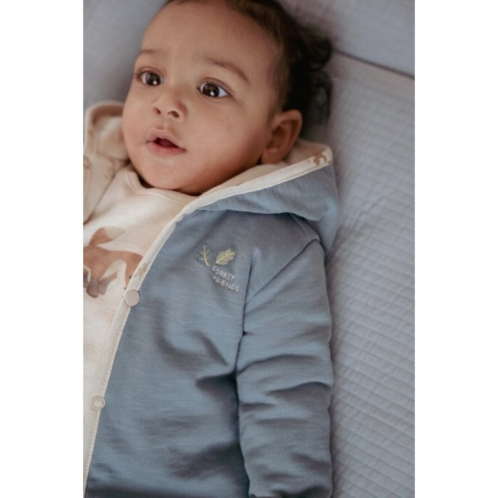 Бебешко Двустранно Яке Stone Blue Little Dutch