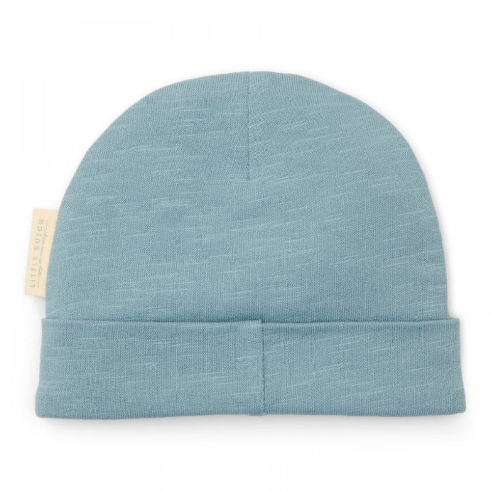 Бебешка Шапка Stone Blue 0-3 месеца Little Dutch