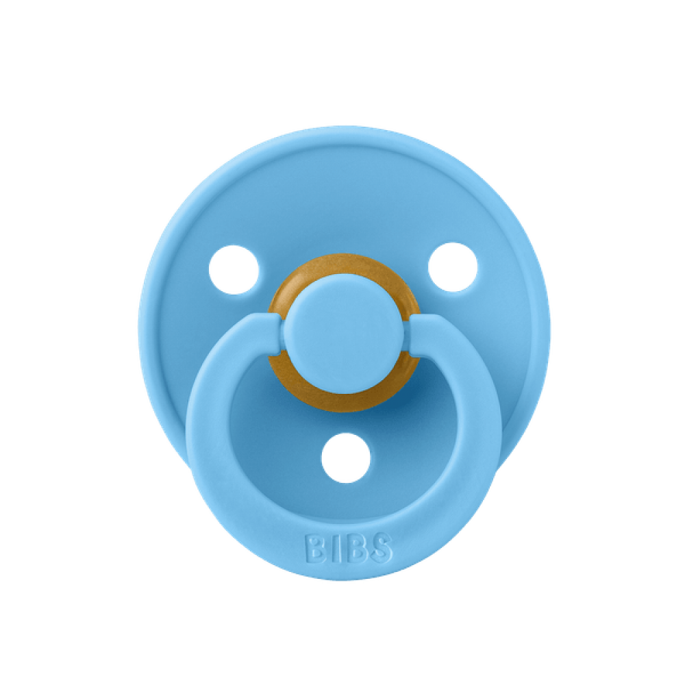 2 бр. Биберони BIBS COLOUR Mushroom/Breeze 0-6 месеца