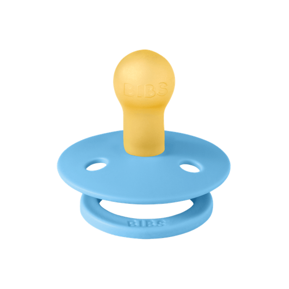 2 бр. Биберони BIBS COLOUR Mushroom/Breeze 0-6 месеца