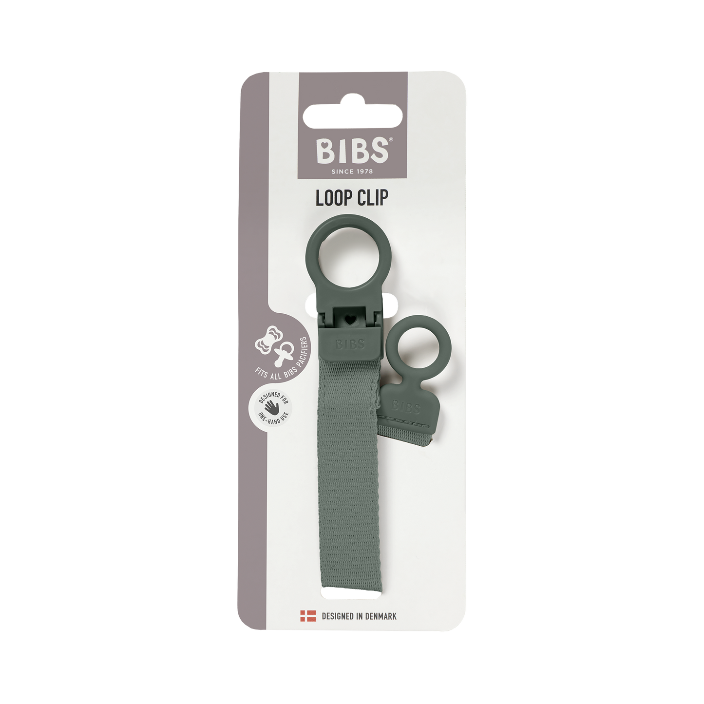 BIBS Loop Клипс за Залъгалка Pine