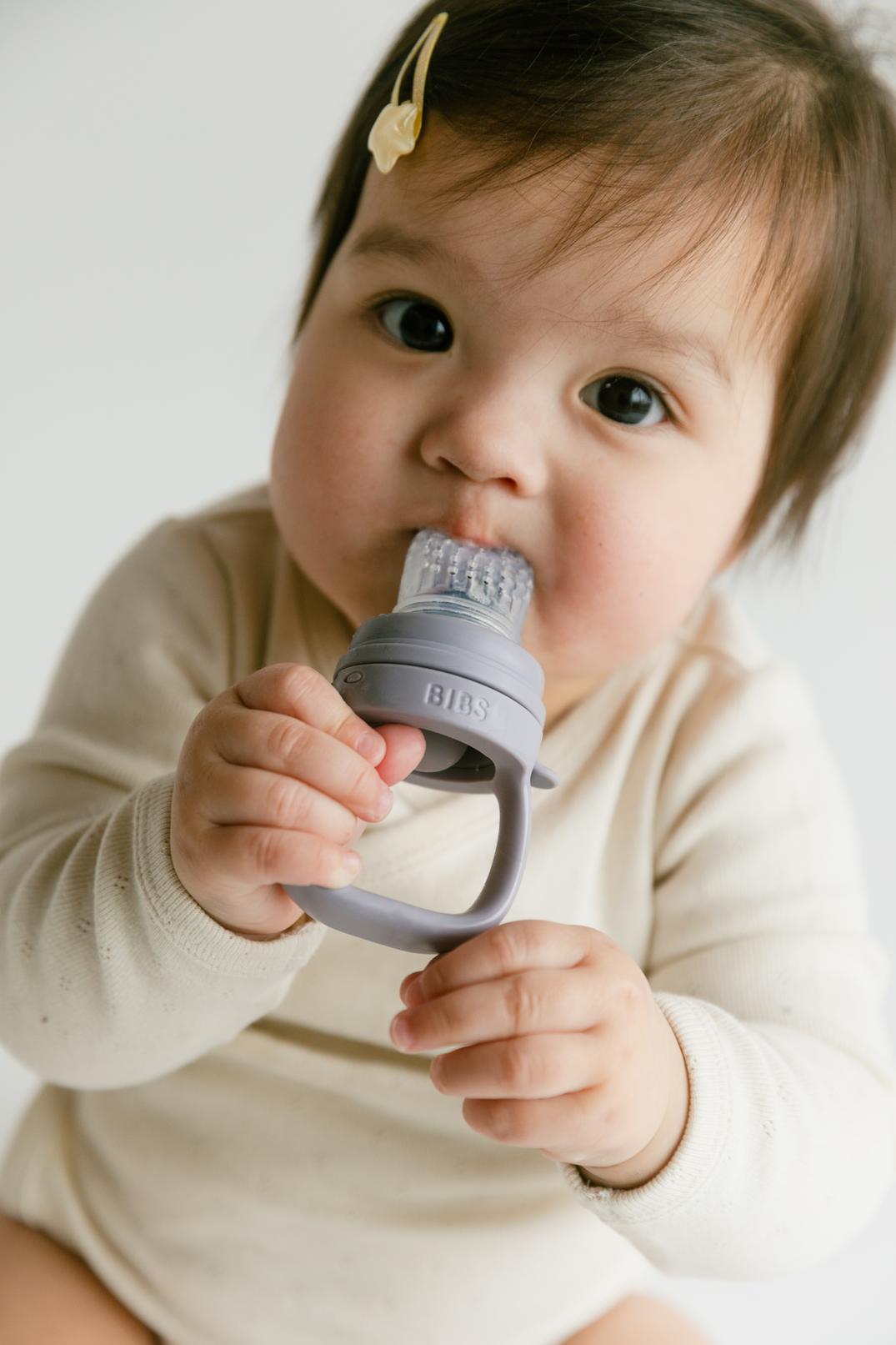 BIBS Силиконова Мрежа за Хранене Fossil Grey