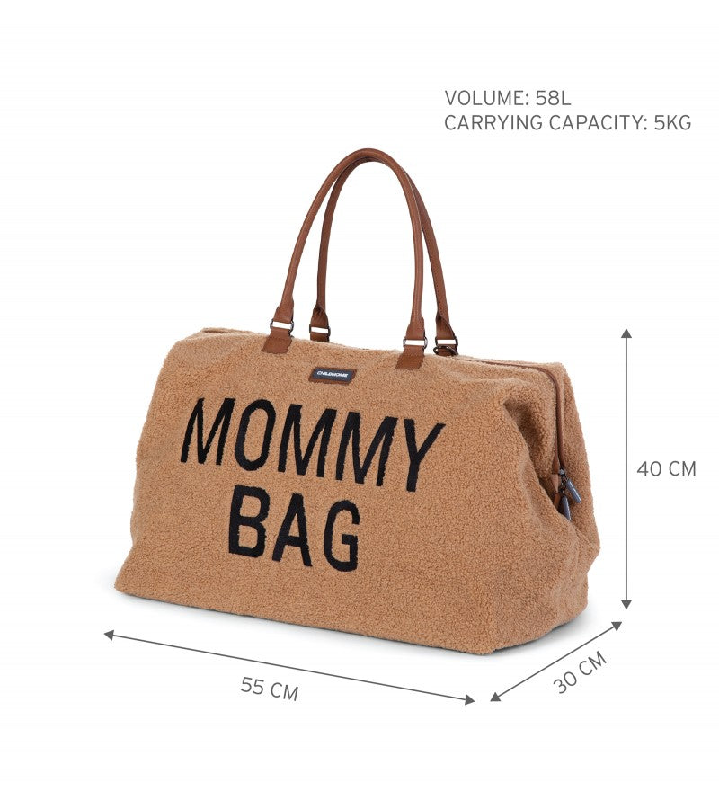 Голяма чанта CHILDHOME Mommy Bag Teddy Brown