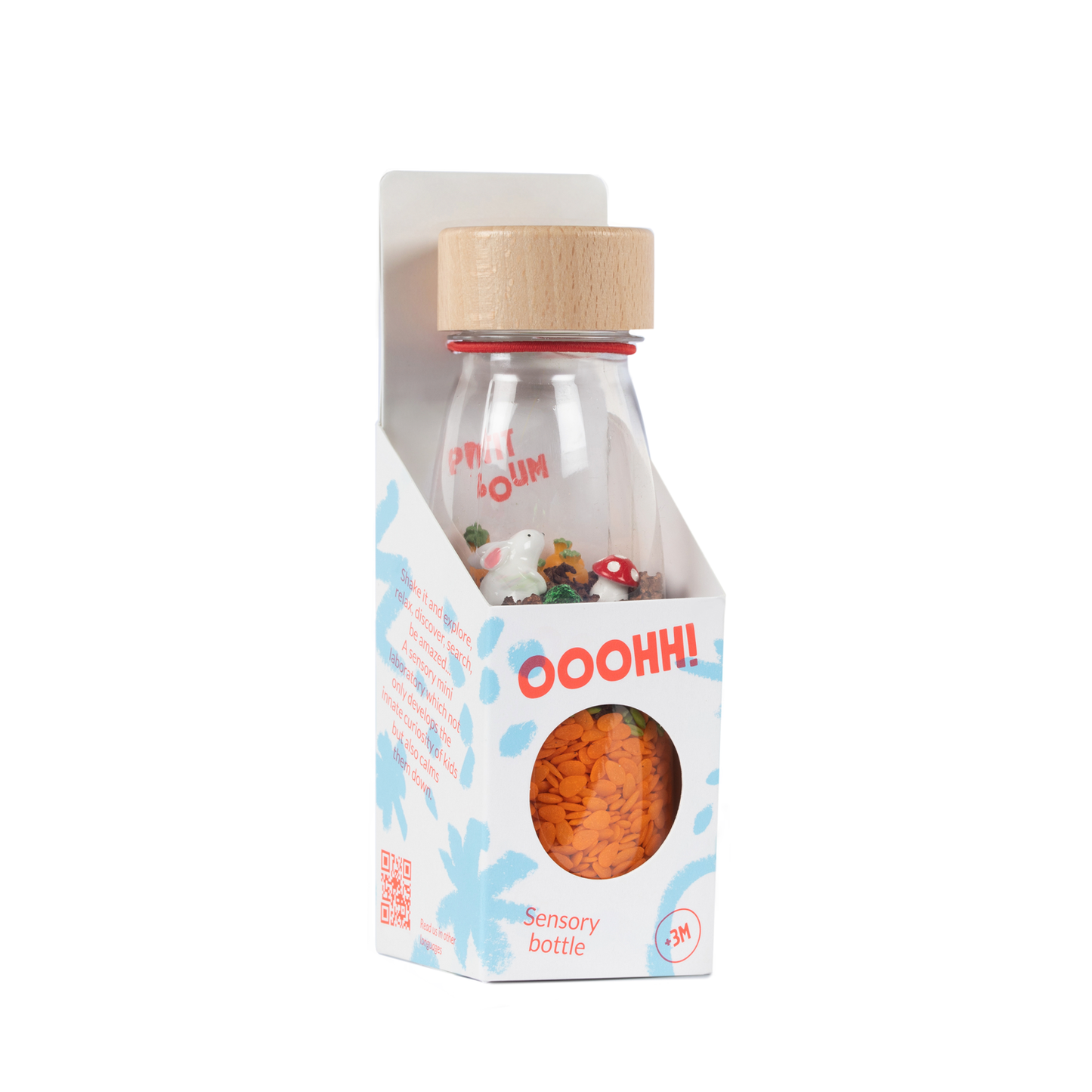 Сензорна бутилка Petit Boum Sound Bottle Rabbit
