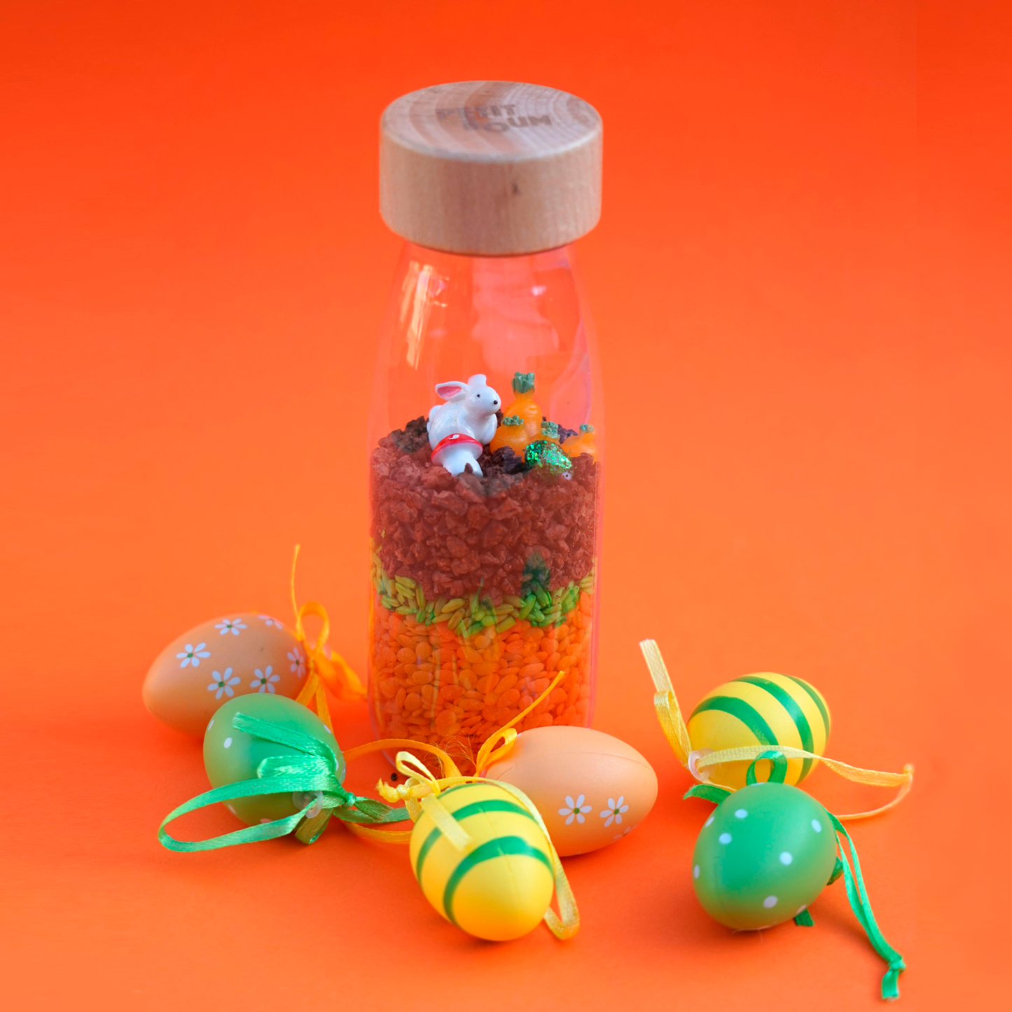 Сензорна бутилка Petit Boum Sound Bottle Rabbit