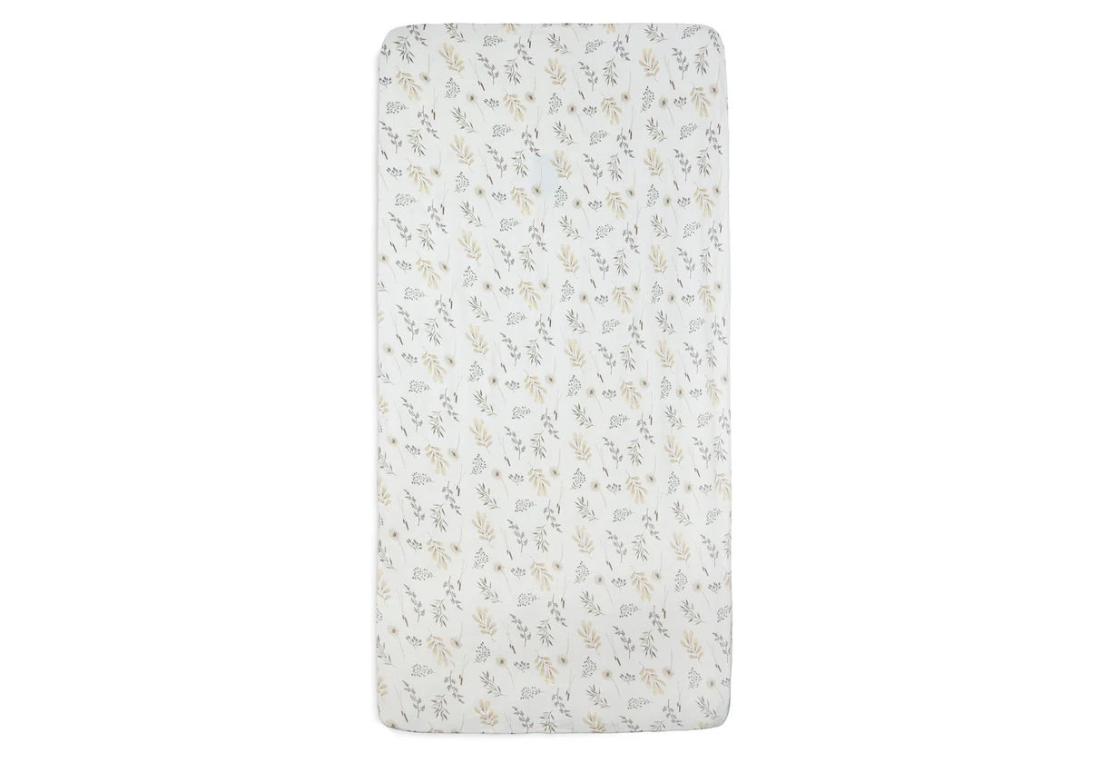 Детски Чаршаф с Ластик 60х120см Jollein Wild Flowers