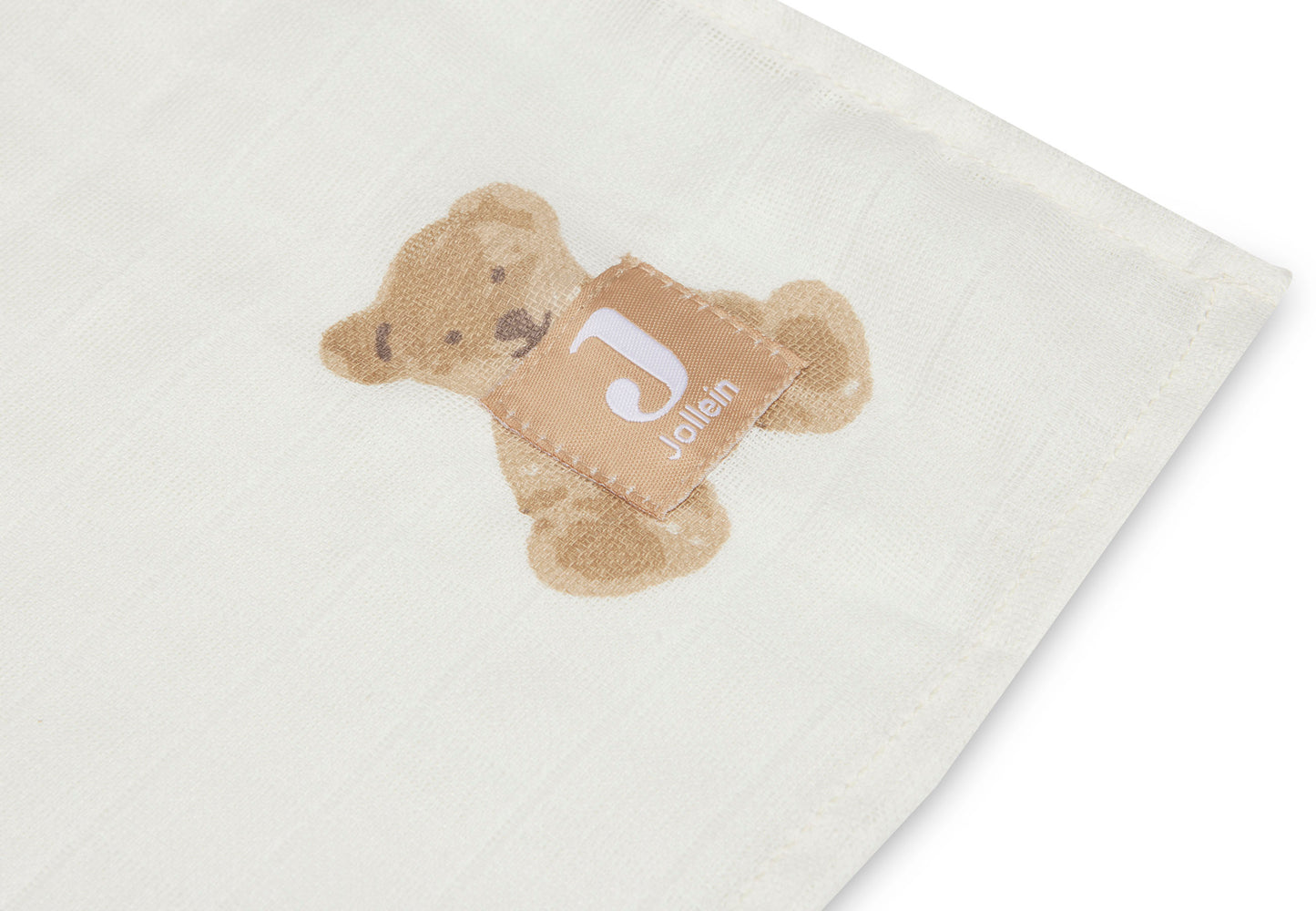 Муселинови пелени 2бр. 115х115см Jollein Teddy Bear