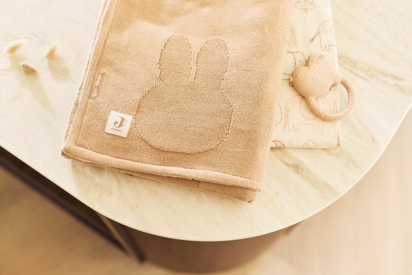 Одеяло Jollein Miffy 75x100cm - Biscuit/Velvet