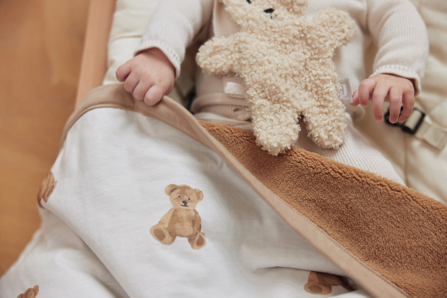 Одеяло Jollein Teddy Bear 75x100см