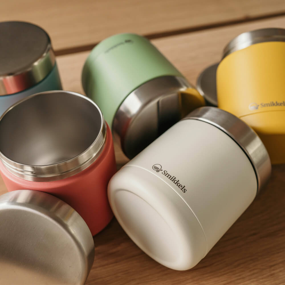 Термос за храна Smikkels 350мл Green