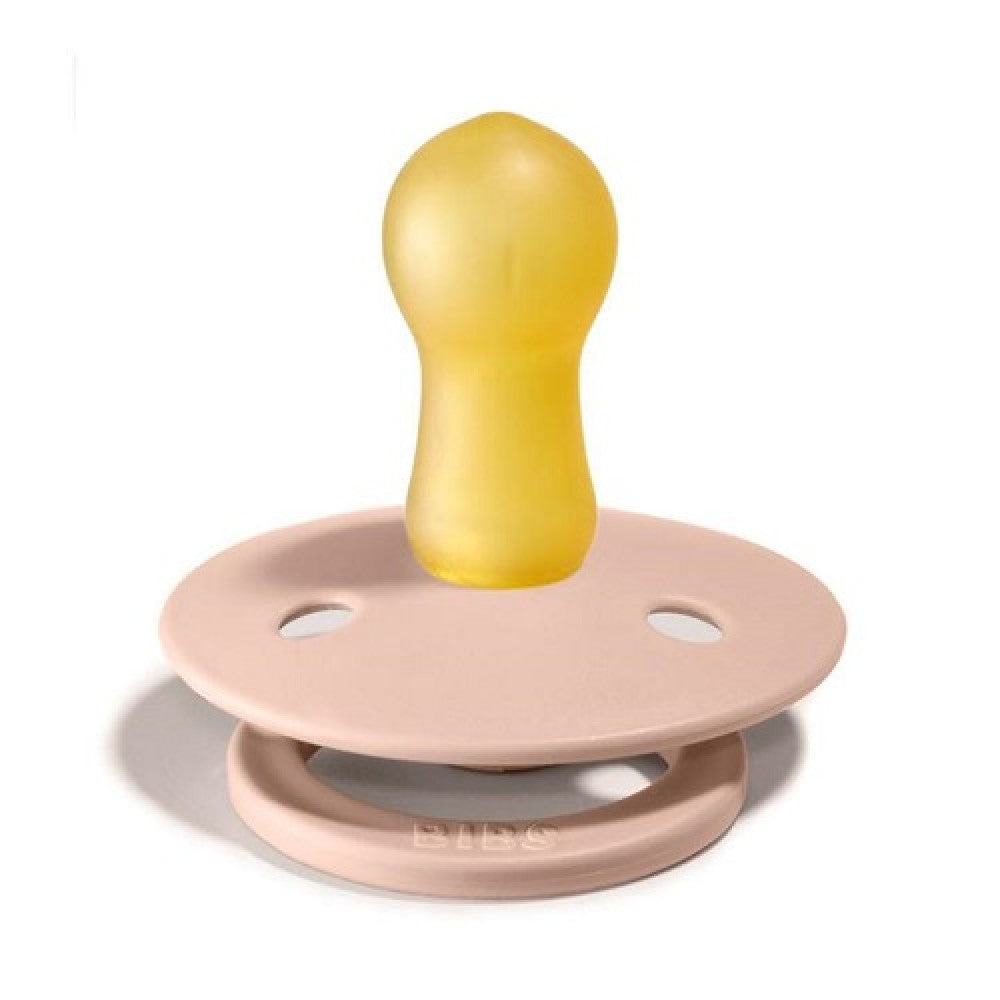 2 бр. Биберони BIBS, Vanilla/Blush, 0-6 месеца
