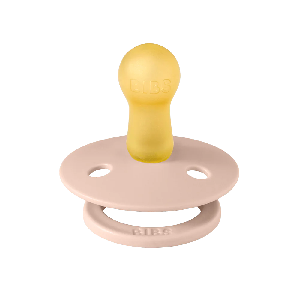 1бр. Биберон BIBS COLOUR Blush, 0-6 месеца