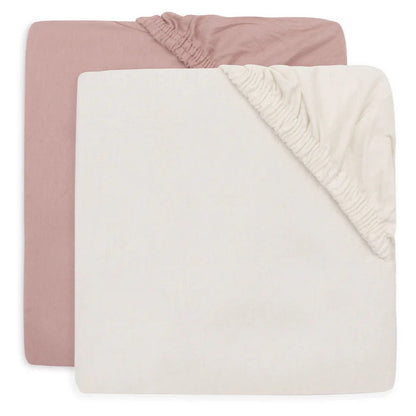 Детски Чаршафи с Ластик 2бр 60х120см Wild Rose/Ivory