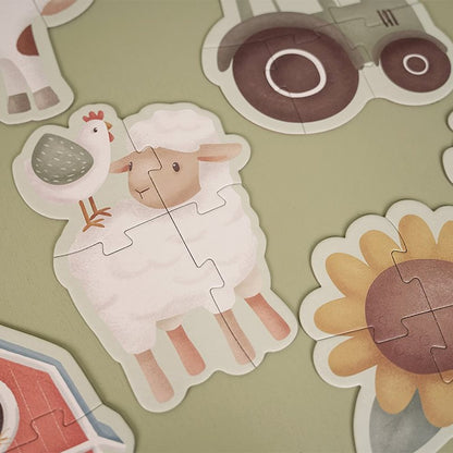 6 в 1 Пъзел Little Farm Little Dutch