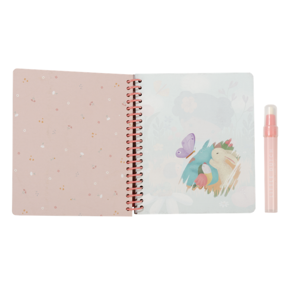 Книжка за Оцветяване с Вода Rosa Little Dutch