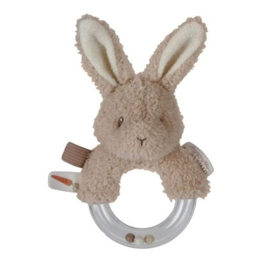 Дрънкалка Baby Bunny с Пръстен LIttle Dutch