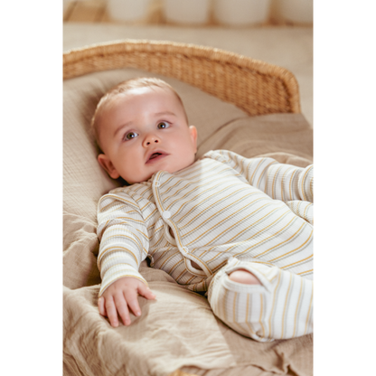 Ромпър "Прегърни ме" Multi Stripe Little Dutch