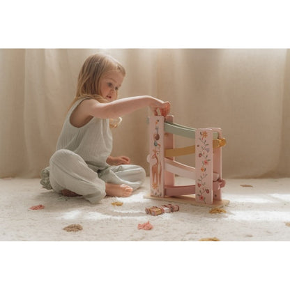 Дървена Писта с 4 Колички Fairy Garden Little Dutch