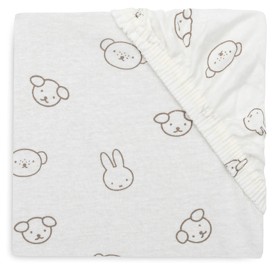 Детски Чаршаф с Ластик 60х120см Jollein Miffy and Friends