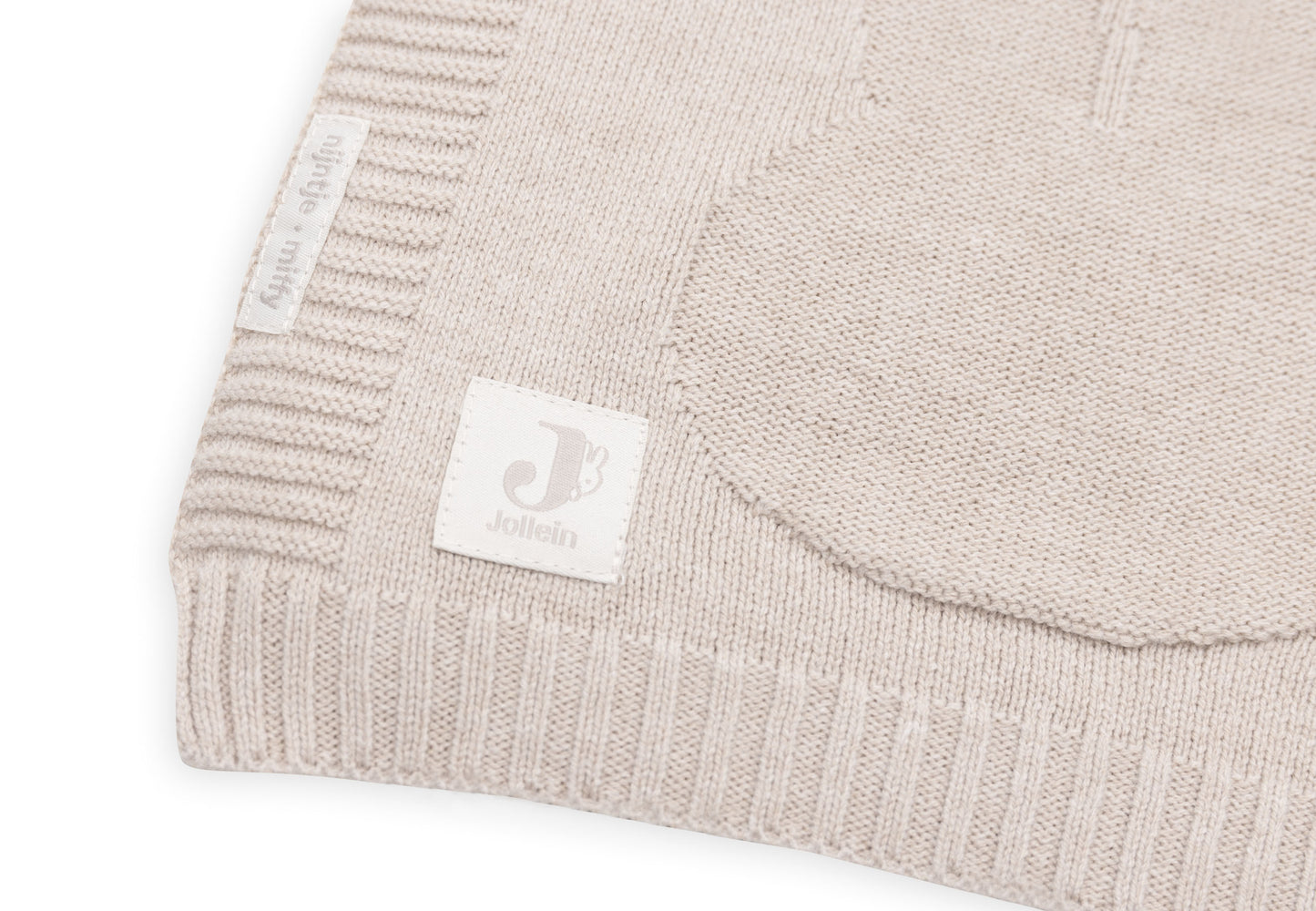 Одеяло от органичен памук 75х100см Jollein Miffy Olive Green