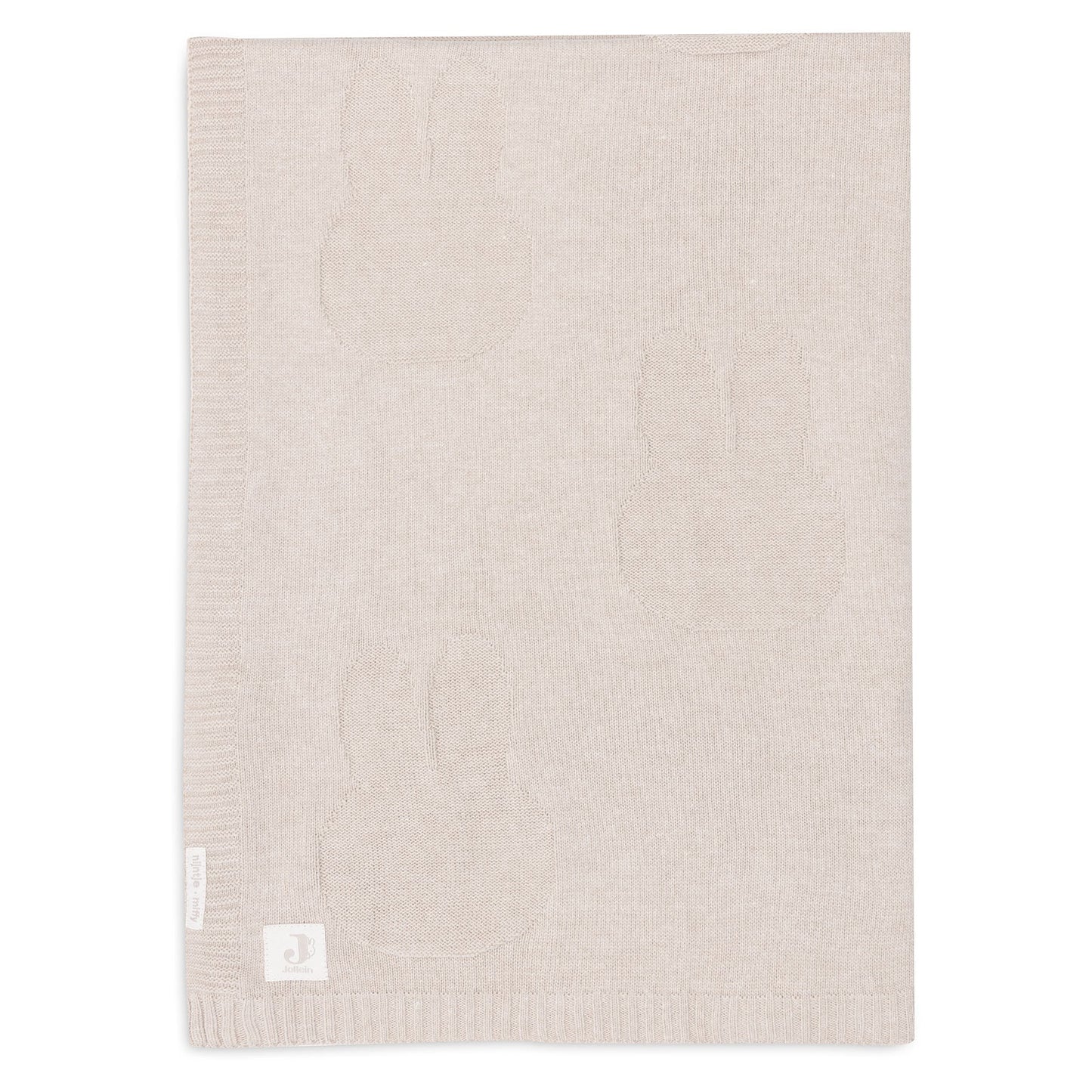 Одеяло от органичен памук 75х100см Jollein Miffy Olive Green