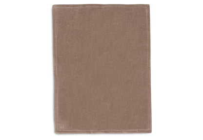 Одеяло Jollein 75x100cm Box Knit Milky Coffee/Velvet - GOTS