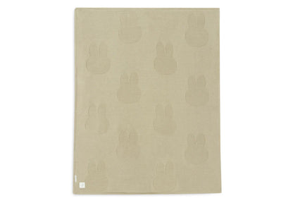 Одеяло Jollein Miffy 100x150cm Olive Green/Fleece