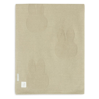 Одеяло Jollein Miffy 100x150cm Olive Green/Fleece