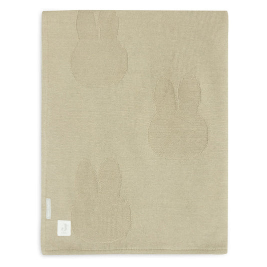 Одеяло Jollein Miffy 100x150cm Olive Green/Fleece