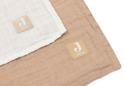 Муселинови пелени 2бр. 115х115см Jollein Biscuit/Ivory