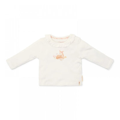 Бебешка Блуза с Дълъг Ръкав Off White Deer