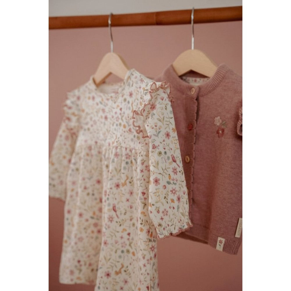 Бебешка Жилетка с Къдрички Fairy Pink