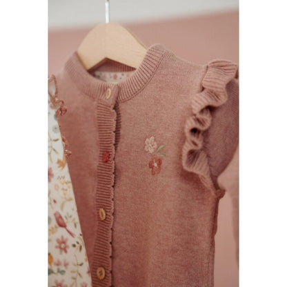 Бебешка Жилетка с Къдрички Fairy Pink