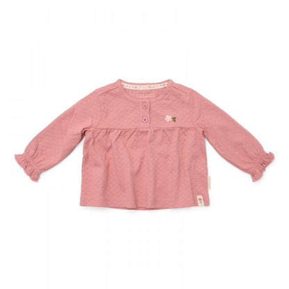 Бебешка Туника с Дълъг Ръкав Pink Blush